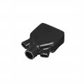 Uxcell Electrical Battery Terminal Insulating Rubber Protector Covers For 16mm Cable Red Black 1 Pair