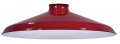 B P Lampa Red Industrial Style Metal Lampshade 2 1 4 Fitter 12 In Diameter 