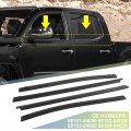 X Autohaux 4pcs Window Weatherstrip Door Seal Belt 68161-04050 68162-04050 68163-04020 68164-04020 For Toyota Tacoma 2005-2015