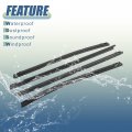 X Autohaux 4pcs Window Weatherstrip Door Seal Belt 68161-04050 68162-04050 68163-04020 68164-04020 For Toyota Tacoma 2005-2015