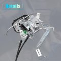 Uxcell Replacement Front Left Driver Side Power Door Lock Actuator Motor With Cable For Toyota Tundra 2003-2006 Sequoia