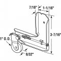 Prime-line Mp607 Screen Door Roller And Corner With 1 In Nylon Wheel 2 Pack