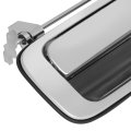 Auto Dynasty Factory Style Rear Exterior Car Door Handle For Toyota Land Cruiser 1991-1997 Passenger Right Side Chrome