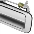 Auto Dynasty Factory Style Rear Exterior Car Door Handle For Toyota Land Cruiser 1991-1997 Passenger Right Side Chrome