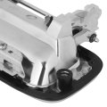 Auto Dynasty Factory Style Rear Exterior Car Door Handle For Toyota Land Cruiser 1991-1997 Passenger Right Side Chrome