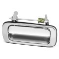 Auto Dynasty Factory Style Rear Exterior Car Door Handle For Toyota Land Cruiser 1991-1997 Passenger Right Side Chrome 