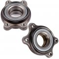 Ocpty Wheel Bearing Hub Front Compatible For A6 2005-2009 Quattro A8 S6 2007-2008 S8 Phaeton Oe 513227 Pack Of 2