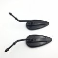 Smt-engraved- Black Teardrop Mirror No Logo Compatible With Xlx Xr Flh Flhs Tour Glide Classic Fltc B01bczft02