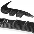 Eparts Abs Plastic 2pcs Side Fender Air Wing Vent Decoration Trim For 2022 2023 Subaru Brz Toyota Gr86 Carbon Style 