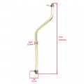 Caltric Left And Right Drag Link Compatible With Husqvarna 532436885 532436884 436885 436884