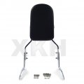 Xkh- Skull Backrest Sissy Bar Compatible With Honda Shadow Ace 750 Vt750 1997-2003 2002 Us Stock B07c9cydvm