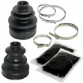 Front Axle Inner Outer Cv Boot Kit For Yamaha Wolverine 450 Yfm450fx Fxse 4x4 2007-2010 