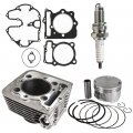 397cc Big Bore Cylinder Gasket Piston Rings Set Top End Rebuild Kit Compatible For Honda Sportrax Trx400ex 1999-2008 