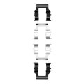 Disc Brake Hardware Set For 1994 Mitsubishi Eclipse Rear Axle Alx-pau-df-340-72005-cla5 Standard Style Black