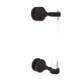 Allied Brass Pg-407g-8sm Pacific Grove Collection 8 Inch Single Side Groovy Accents Shower Door Pull Oil Rubbed Bronze 