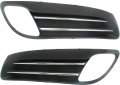 Evan Fischer Fog Light Trim Set For 2010-2012 Hyundai Genesis Coupe Black Front Driver And Passenger Side Hy1038123 