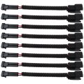 Pack Of 8 Injector Harness For Ls1 Ls6 Lt1 Ev1 Pigtails Lq4 Lq9 4 5 3 6 0 D -elphi Adapters 