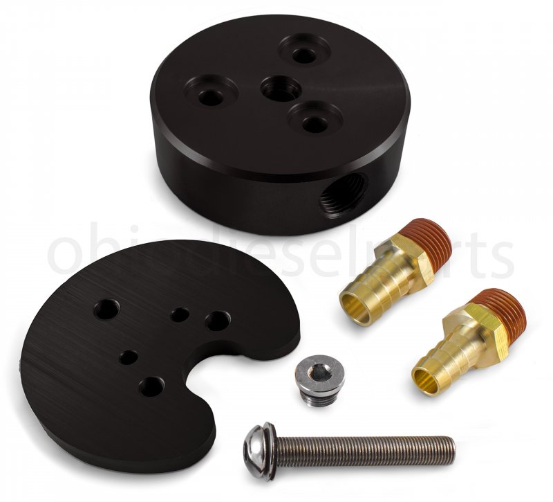 Ohio Diesel Parts Fuel Tank Sump Kit For Or Gasoline Tanks With 1 2 And 5 8 Barb Sizes Black