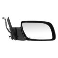 Passenger Side Door Mirror For 1999 Gmc C1500 Suburban Manual Folding Heated Standard Type Replacement Gm1321276 Black 