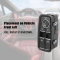 X Autohaux Master Driver Side Power Window Switch 99161315502dml Replacement For Porsche Cayman 2014 2015 2016 Boxster 2013