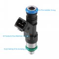X Autohaux 4 Pcs 0280158254 Ae8e9f593aa Car Fuel Injector For Ford Fiesta 1 6l 2011-2012