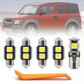 8pcs Interior Led Lights Bulb Kit For Honda Element 2003 2004 2005 2006 2007 2008 2009 2010 2011 Super Bright 6000k White Map