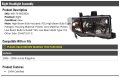 Right Passenger Side Headlight Assembly Compatible With 2006-2008 Honda Ridgeline
