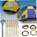 Angoily 103pcs Leather Grommets Tools Large Metal Eyelets For Fabric Kit Shoes Mold Iron Set