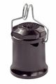 Leviton 660w-250v Dark Brown One-piece Black 