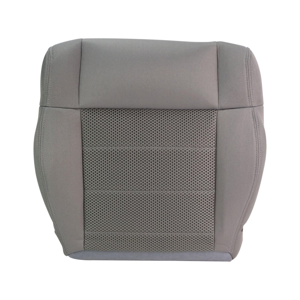 Front Passenger Side Bottom Seat Cover Replacement For Wrangler 2007-2012 Gray Cloth Custom Fit Right