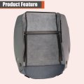 Front Passenger Side Bottom Seat Cover Replacement For Wrangler 2007-2012 Gray Cloth Custom Fit Right