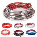 True Line Automotive Rim Protector For Car Wheels Chrome L Shape Wheel Ultra-durable Guards Rims With 3m Adhesive Tape Easy To 