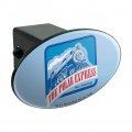 The Polar Express All Aboard Oval Tow Trailer Hitch Cover Plug Insert