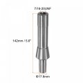 Uxcell R8 Shank To B18 Drill Chuck Arbor 7 16-20unf For 1mm-16mm Collet Milling Cnc