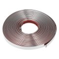10mx15mm Pvc Silver Tone Trim Strip For Car Body Door Edge Side Roof Window Decorate 
