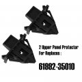 8pcs Front Fender Moulding Clip Upper Panel Retainer Kit Fits For Toyota Fj Cruiser 61118-35010 61991-35010 61992-35010