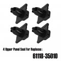 8pcs Front Fender Moulding Clip Upper Panel Retainer Kit Fits For Toyota Fj Cruiser 61118-35010 61991-35010 61992-35010