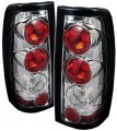Spyder Auto Euro Style Tail Lights Chrome Clear 