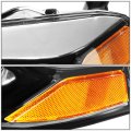 Auto Dynasty Chrome Housing Amber Corner Projector Headlight Lamps Tool Kit For Corolla E170 Sedan 14-16