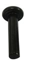 141 Dia X 750 Length Solid Steel Flat Head Rivet Black Zinc Finish Pack Of 1 Lb Approximately 213 Pieces 