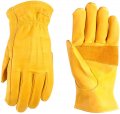 Wells Lamont Premium Leather Work Gloves 3 Pair Pack Large 