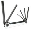 Urrea 4973 Folding Hex Key Set 3mm To 10mm 
