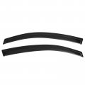 Freemotor802 Tape-on Window Visors For 2012-2015 Honda Civic Coupe 2-door Side Wind Deflectors Rain Guards Vent Slim Style