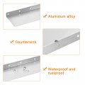 Uxcell 4pcs Gutter Valley Splash Guard Downspout Diverter Roof Rain Roofing Guards For Corner Or Straight 15 7 Inch