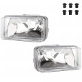 Brtec Halogen Lamp Fog Lights Pair For 2007 2008 2009 2010 2011 2012 2013 2014 2015 Chevy Tahoe Suburban Gmc Yukon Clear 