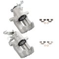 Rear Brake Calipers Kit 343645 343644 For 2010-2013 Audi A3 2014-2015 Volkswagen Beetle 2011-2015 Eos 2012-2015 Jetta 2pcs 