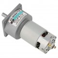 Dc12v 24v 35w Micro Dc Metal Gear Motor Speed Adjustable Large Torque Cw Ccw 50prm