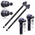 Tie Rod End Compatible 2000-2005 For Cadillac Deville 