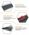 Clip-on Type Chrome Trim Window Visor Rain Guard Deflector Compatible With 2018-2024 Toyota Camry Le Xle Se Xse Trd