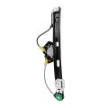 Rear Passenger Side Power Window Regulator For Bmw 325xi 330xi 2001 To 2005 Sedan Wagon Without Motor Replaces Bm1551101 